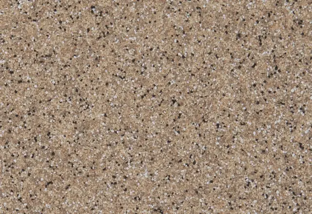 Close view of multicolor quartz granules
